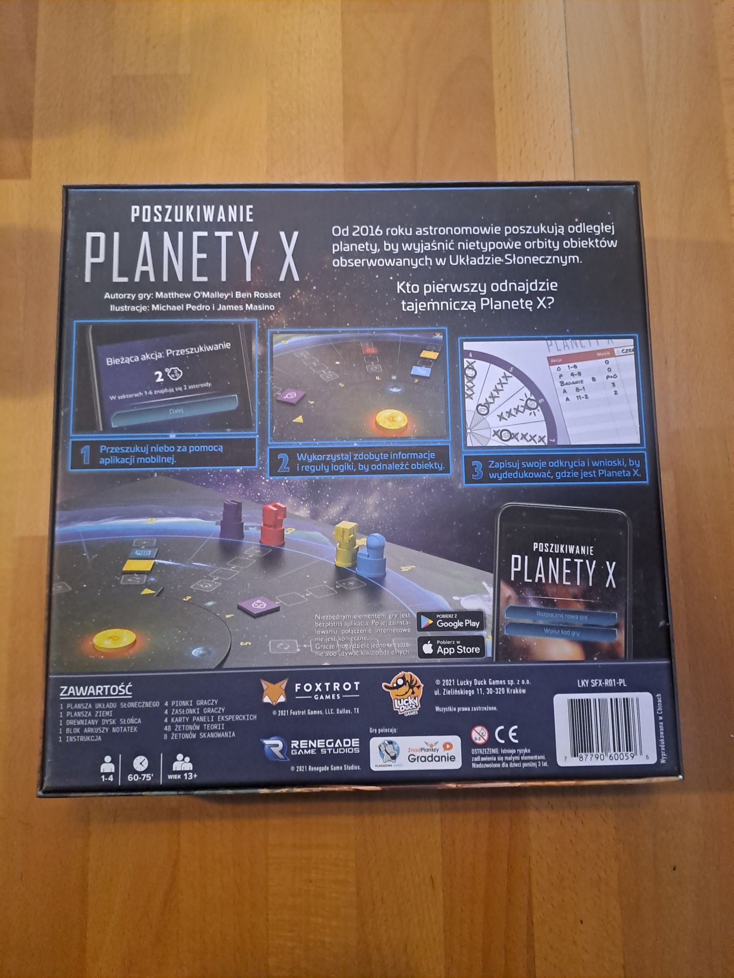 Poszukiwanie Planety X - gra planszowa