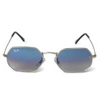 Солнцезащитные очки Ray Ban Octagonal 3556 Silver-Blue 53мм стекло