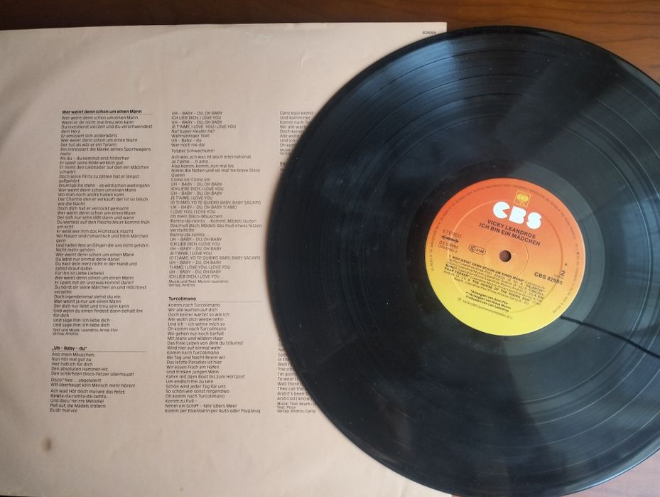Disco de vinil LP Vicky Leandros