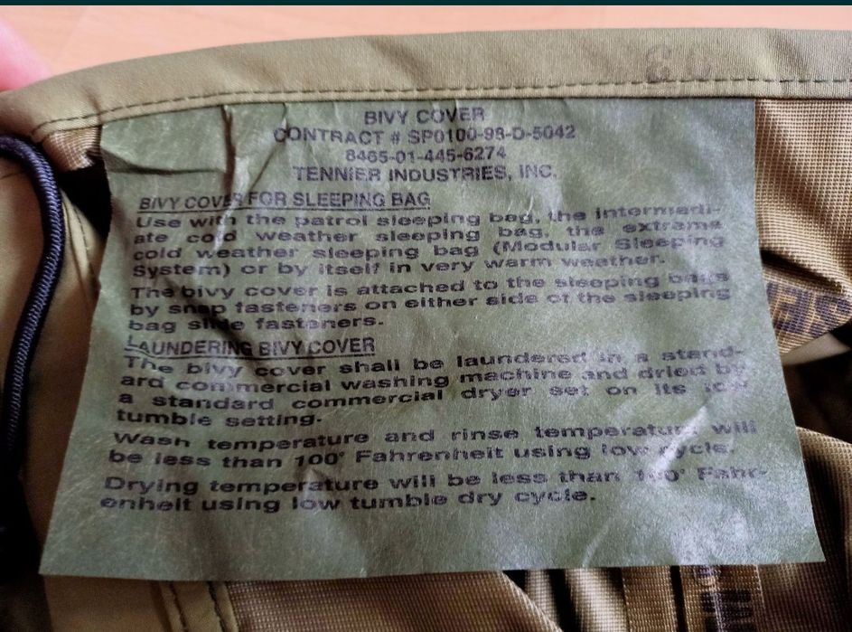 Pokrowiec na śpiwór Bivy Cover Gore-Tex