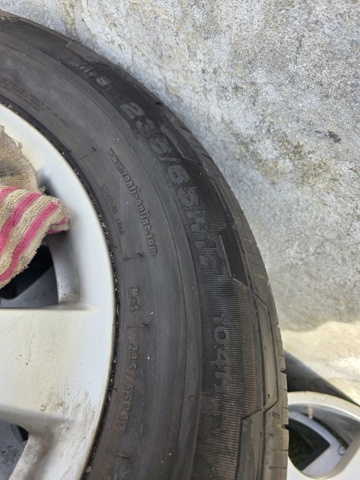 Jantes originais mercedes com pneus