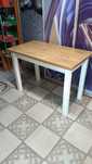 STÓŁ 100x60 blat 3cm dąb lancelot nogi biale inne wymiary i kolory