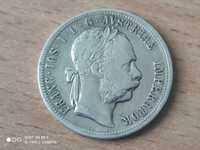 Продам срібну монету Австро-Угорщини 1 флорин 1877 року