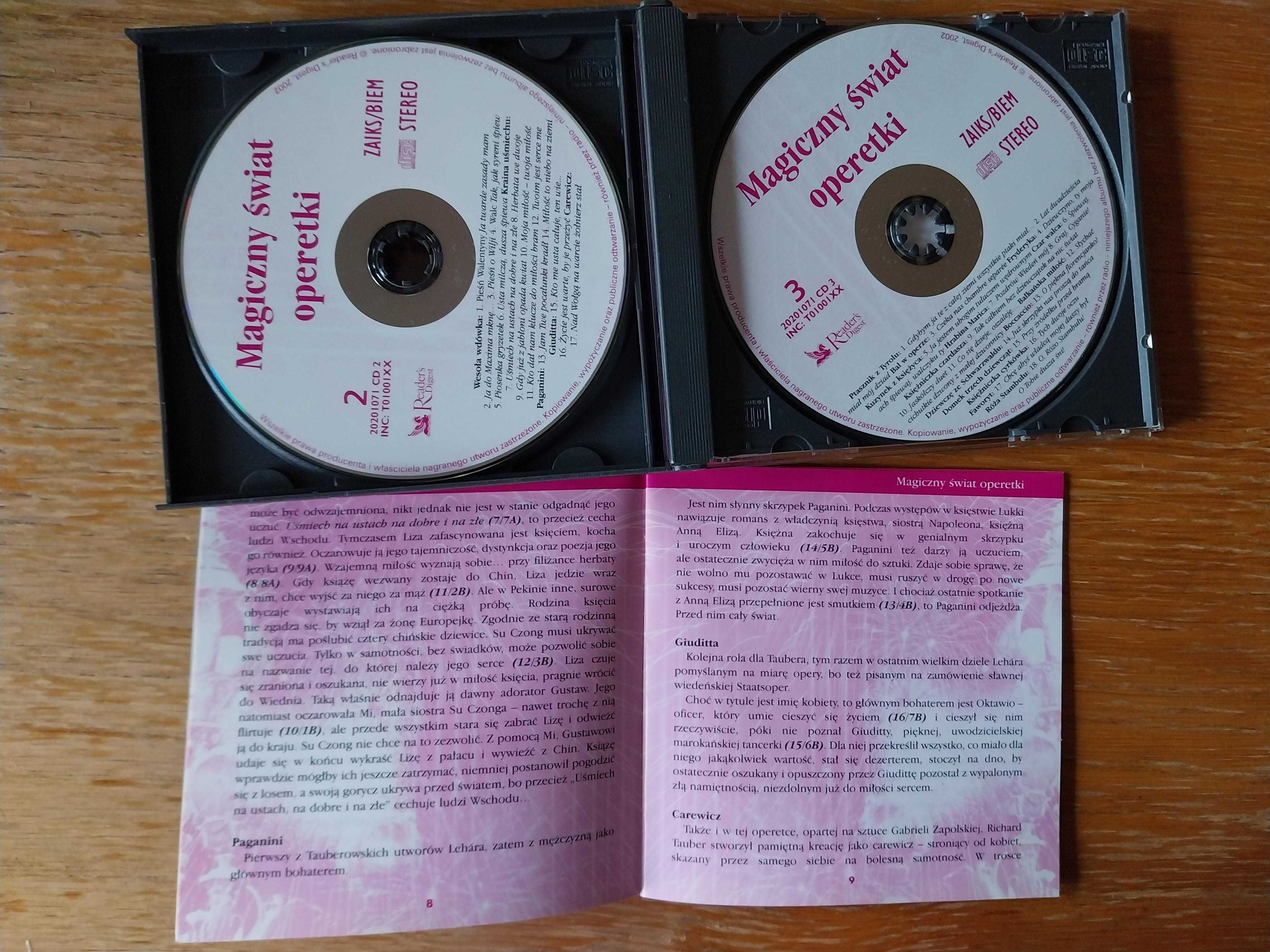 Magiczny świat operetki (Reader’s Digest) (3 CD)