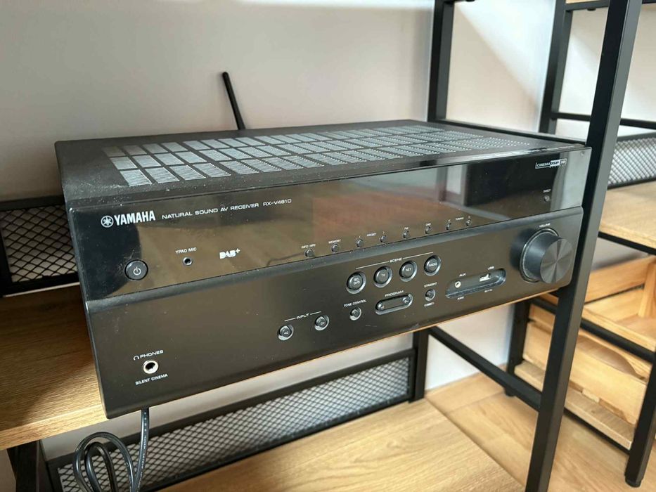 Amplituner Yamaha oraz odtwarzacz płyt