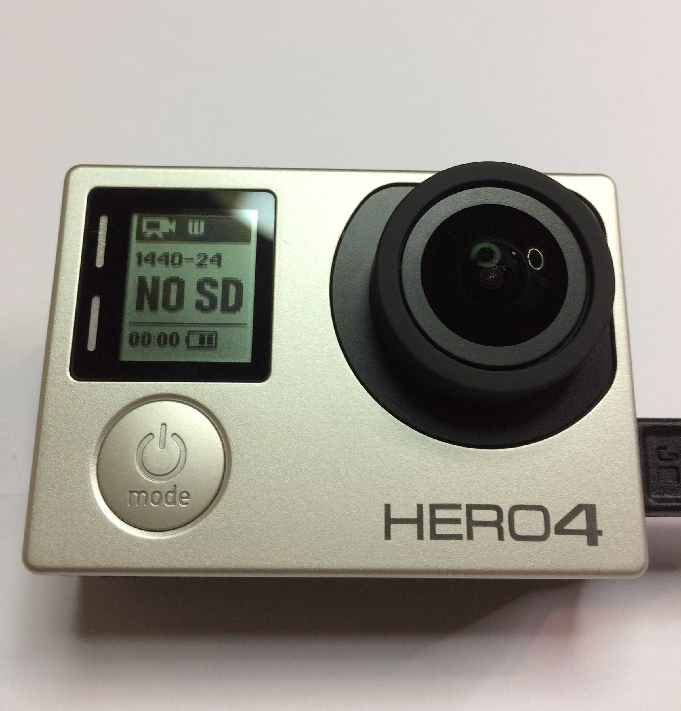 Câmera Go-Pro Hero 4 Silver, HD como nova, pouco uso!