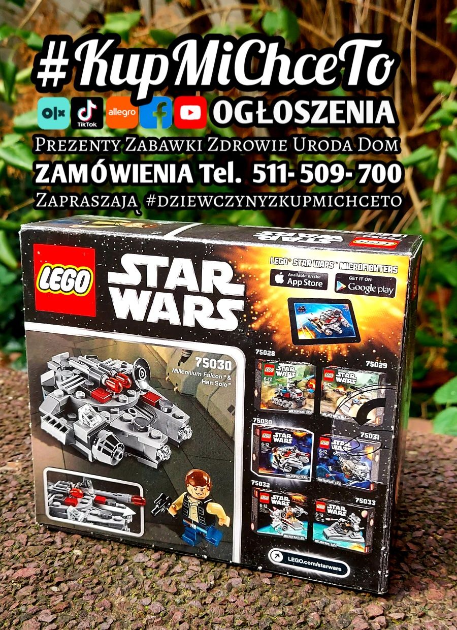 Nowe LEGO Star Wars Millennium Falcon 75030 stare unikat #KupMiChceTo