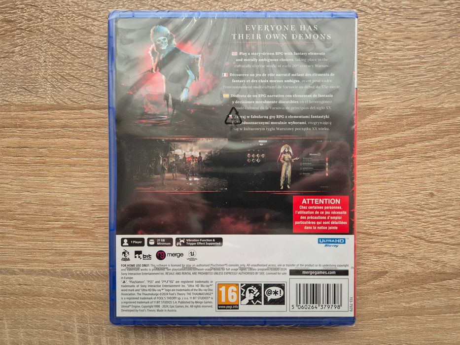 PS5 The Thaumaturge (новий, рос. субтитри)