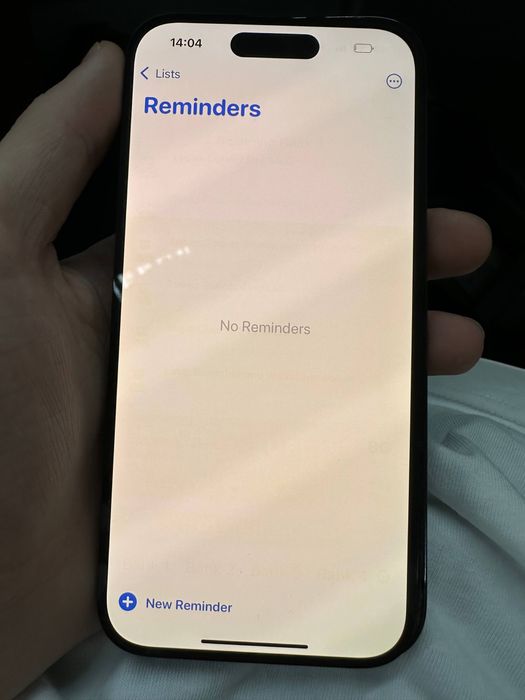 Дисплей iPhone 14 pro з дефектом