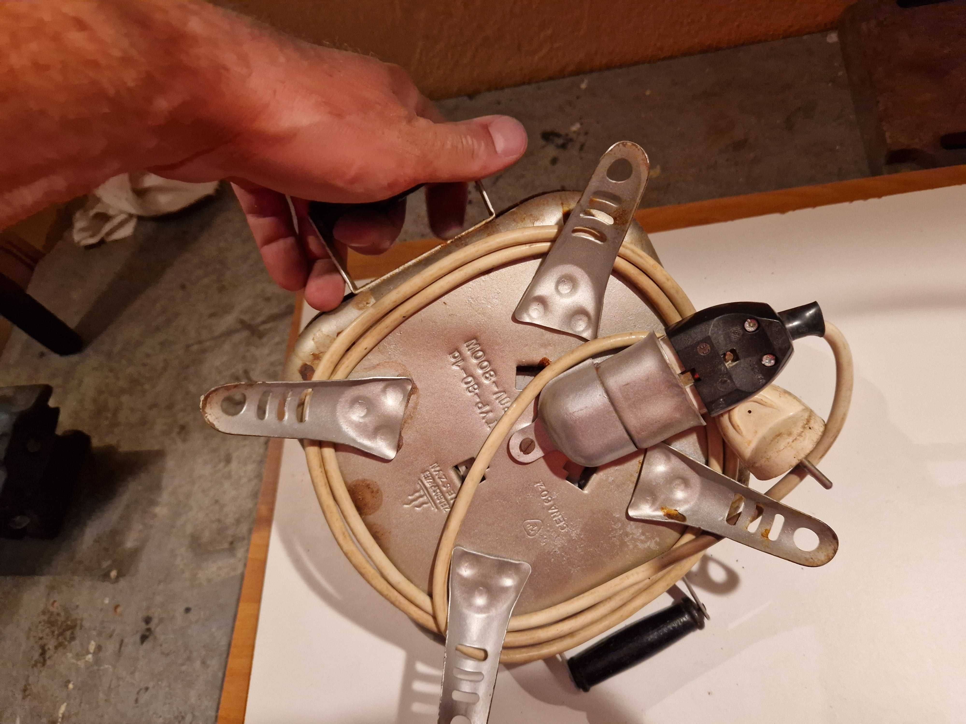 kuchenka elektryczna Termika/ ELEOSPRZET CIESZYN 800 W PRL Typ GO-1a