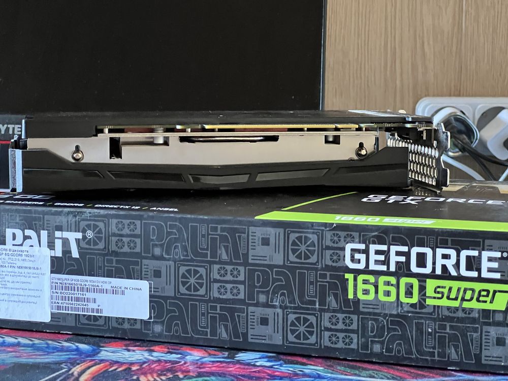 Відеокарта Palit GTX 1660 super 6gb