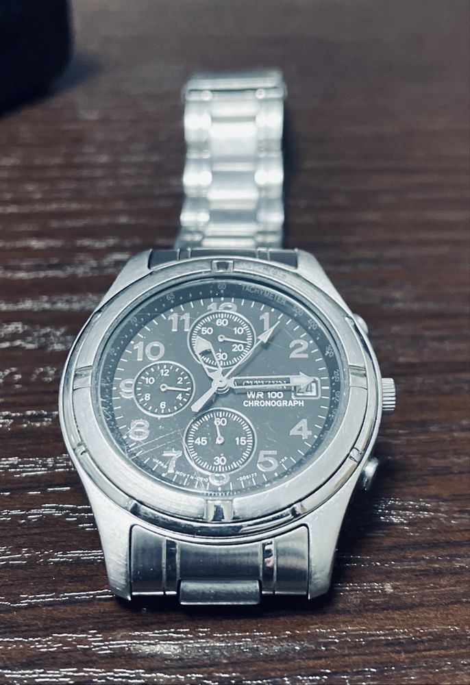Zegarek chronograph Citizen WR 100 GN-4-S
