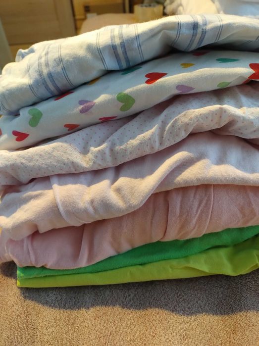 Prześcieradła do łóżeczka 60x120