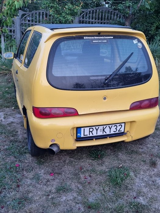 Fiat Seicento abarth sporting  1.1 mpi projekt