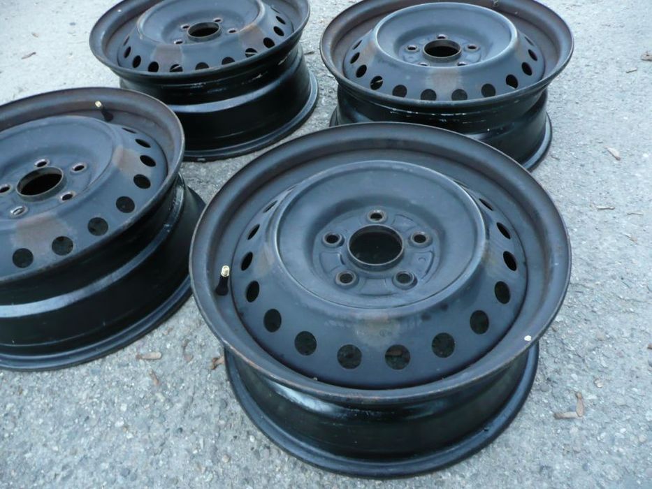 16” - felgi Oryginał: HONDA HRV CRV Civic Accord FRV - Stalowe 5x114,3 , r16 cali - fi-64 mm - Koło ZAPASOWE Zapasówka