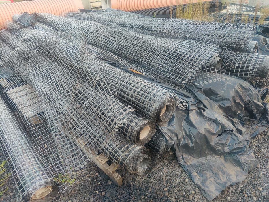 Геосетка, георешетка, сетка решетка для земли, 40х40мм для автостоянок