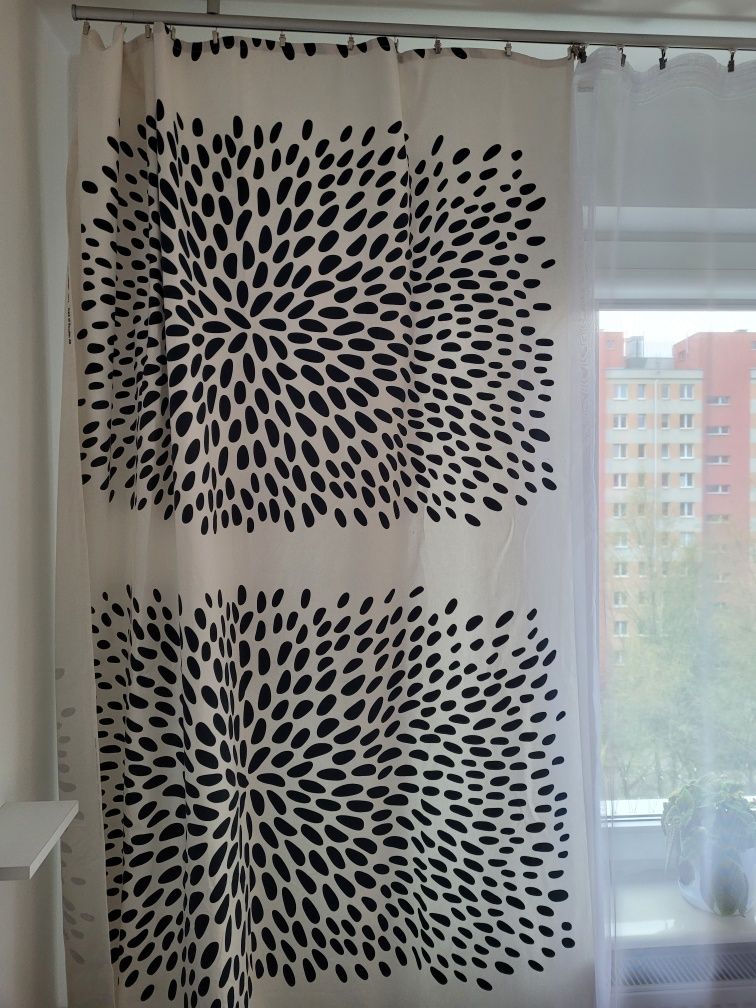 2x Modernistyczne, loftowe zasłony Anna Salander 140x225cm