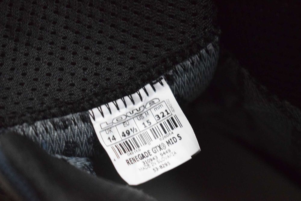 кожаные зимние ботинки черевики Lowa GoreTEX черевики р. 49 32 см