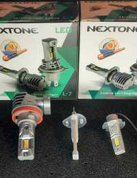 Лампа світлодіодна NEXTONE LED L7 H11/H3/H1/H4/H7 6000K 6000 LM 25W