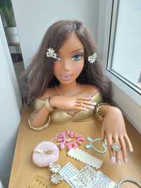 Głowa do czesania i stylizacji Myscene Barbie