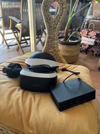 PlayStation VR +Aim Controller + 2 motion controller + jogos