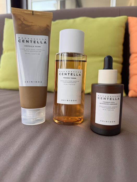 Набір SKIN 1004 Madagascar Centella пінка, тонер, сироватка