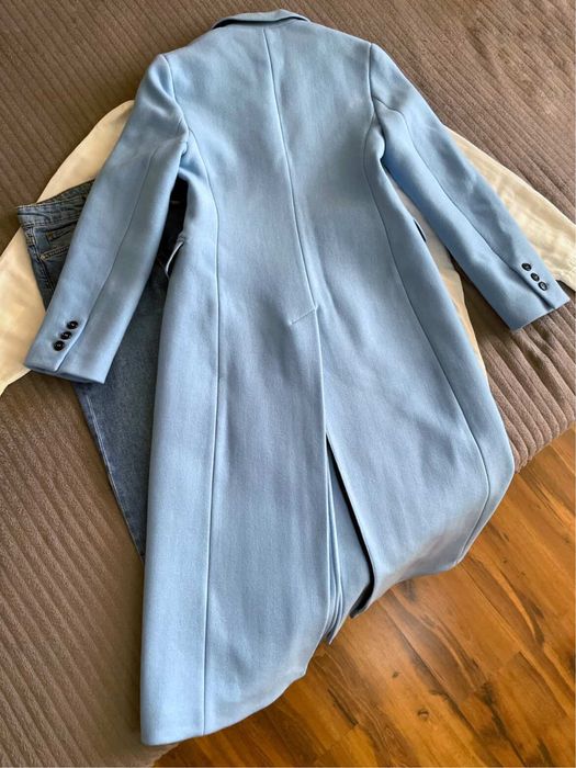 Нове шерстяне жіноче пальто Zara Manteco, люкс якість