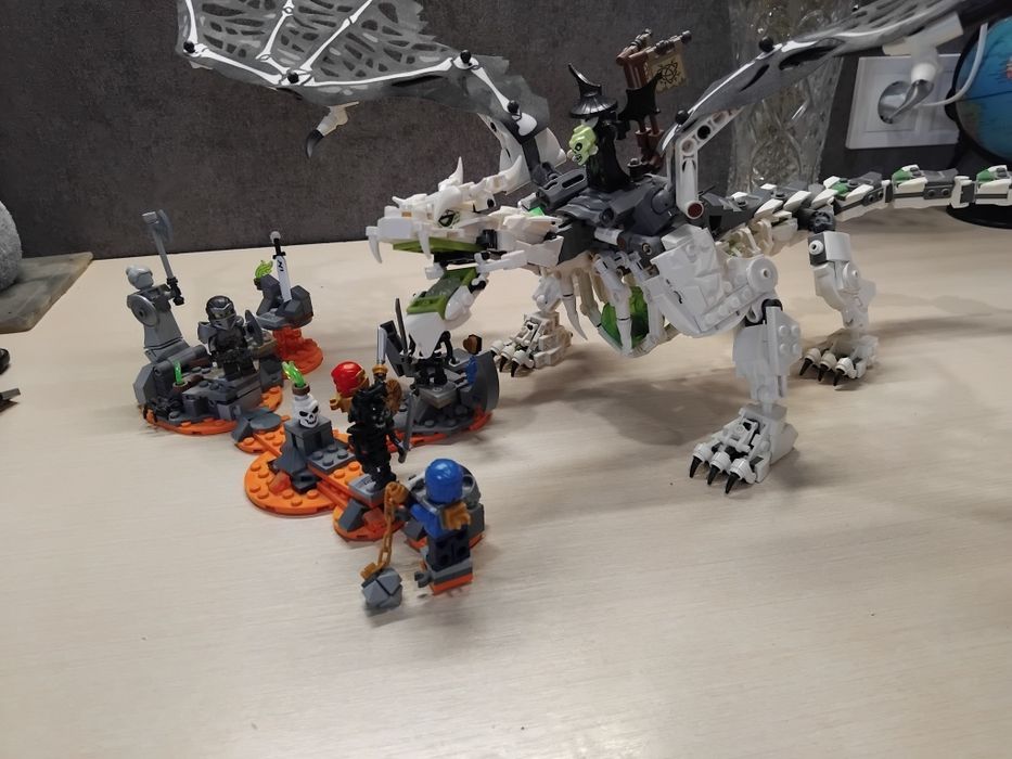 Оригінал Lego ніндзяго. Дракон скелет