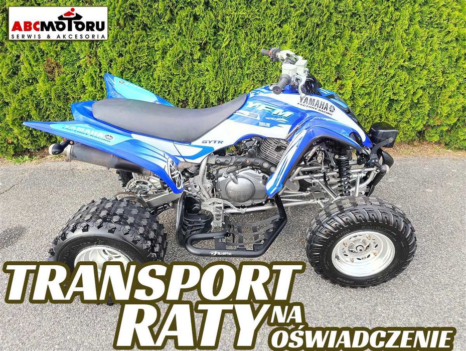Yamaha YFM 350 R Raptor, 2009 r. dokumenty, raty, transport!