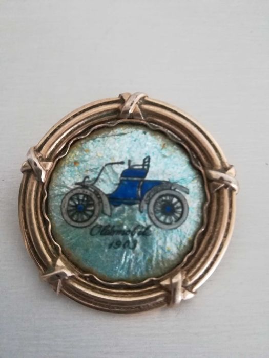 Oldsmobile 1903 raro alfinete de peito vintage