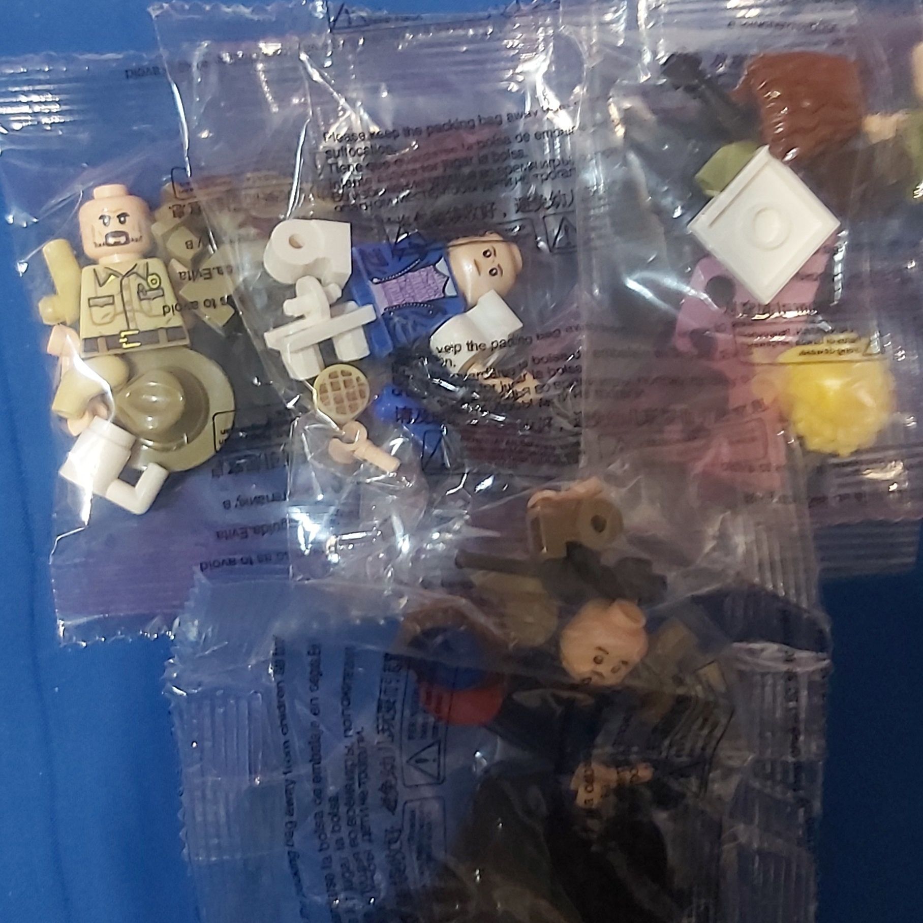 Klocki figurki stranger Klocki figurki stranger things 8 sztuk