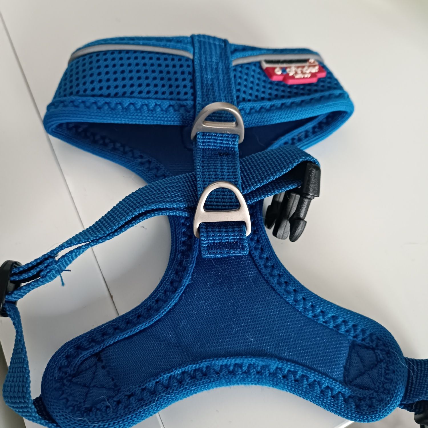 Curli szelki dla psa Basic Air Mesh XS niebieskie