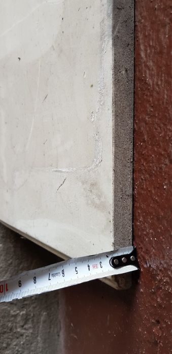 3 parapety marmur syntetyczny