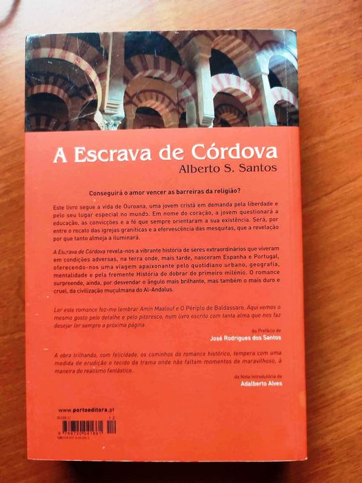 A escrava de Córdova, Alberto S. Santos - Portes incluídos