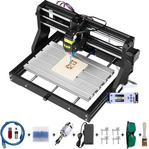 Máquina de Gravação CNC 3018 Pro com Laser de 2500mW