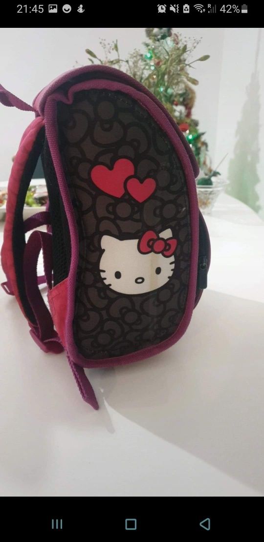 Super plecak Hello Kitty! Idealny dla dziewczynki !