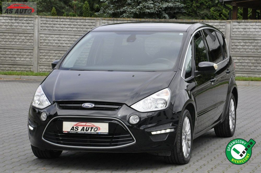 Ford S-Max 2,0TDCi 163KM Titanium/SONY/Converse+/LED/Serwis/Alu/Model2013/
