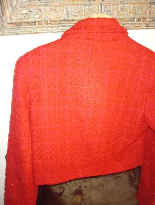 Blazer casaco vermelho