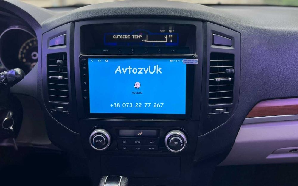 Android 14 PAJERO Mitsubishi Vagon Rockford Паджеро CarPlay Магнитола