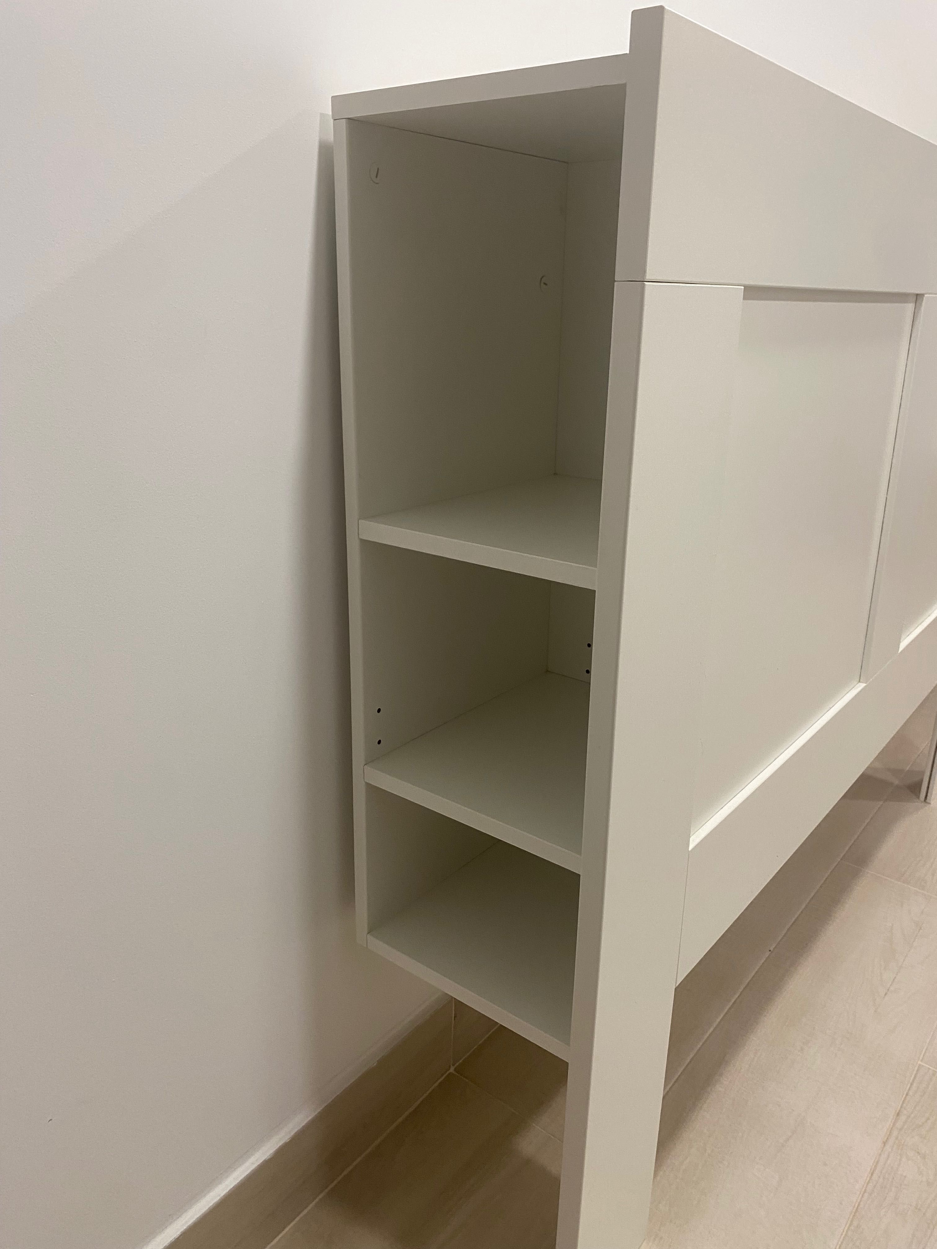 Cabeceira branca IKEA Brimnes 140cm