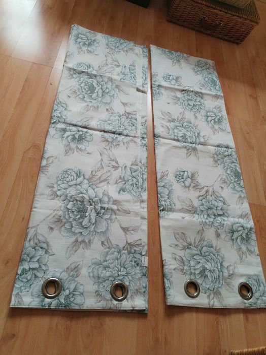 zasłony w kwiaty  x2    NOWE
