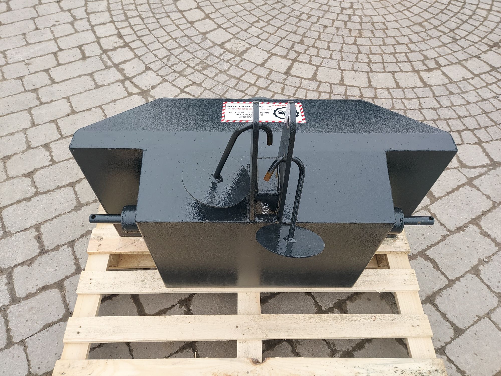 Przeciwaga Metal-Technik Balast 200 do 1500kg do Tura