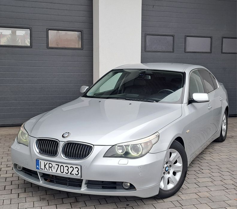 Bmw E60 2004r 2.5d manual 177KM diesel skora zamiana