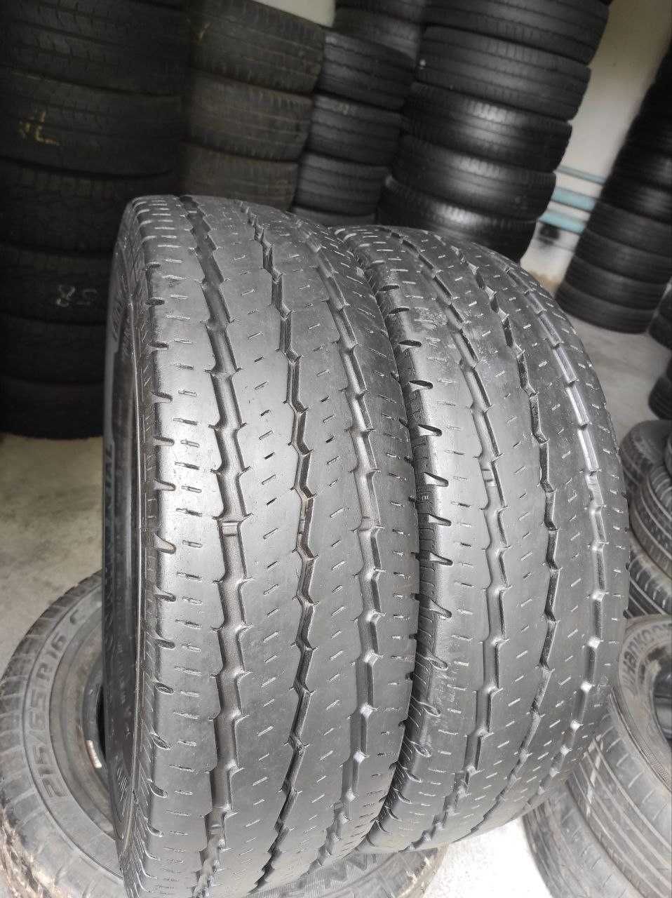 Continental Vanco-10 215/75r16c 2шт, 8,2мм, ЛЕТО Привезены из Германии