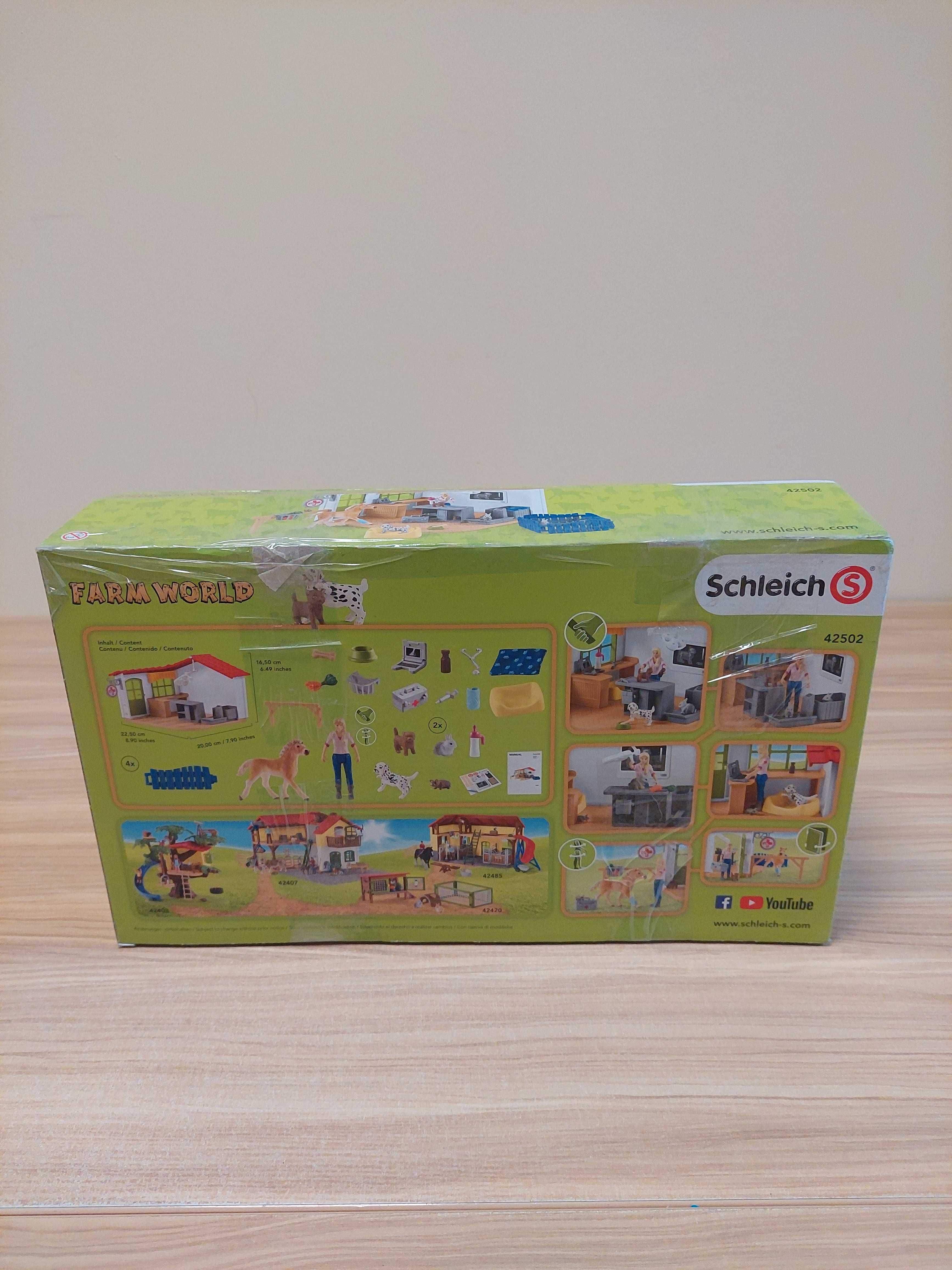 Schleich 42502 Klinika Weterynaryjna Ze Zwierzętami