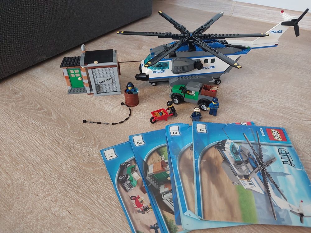 Lego city 60046 helikopter policyjny