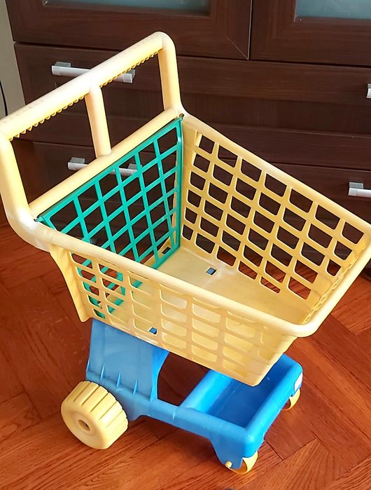 Koszyk, wózek sklepowy zabawka