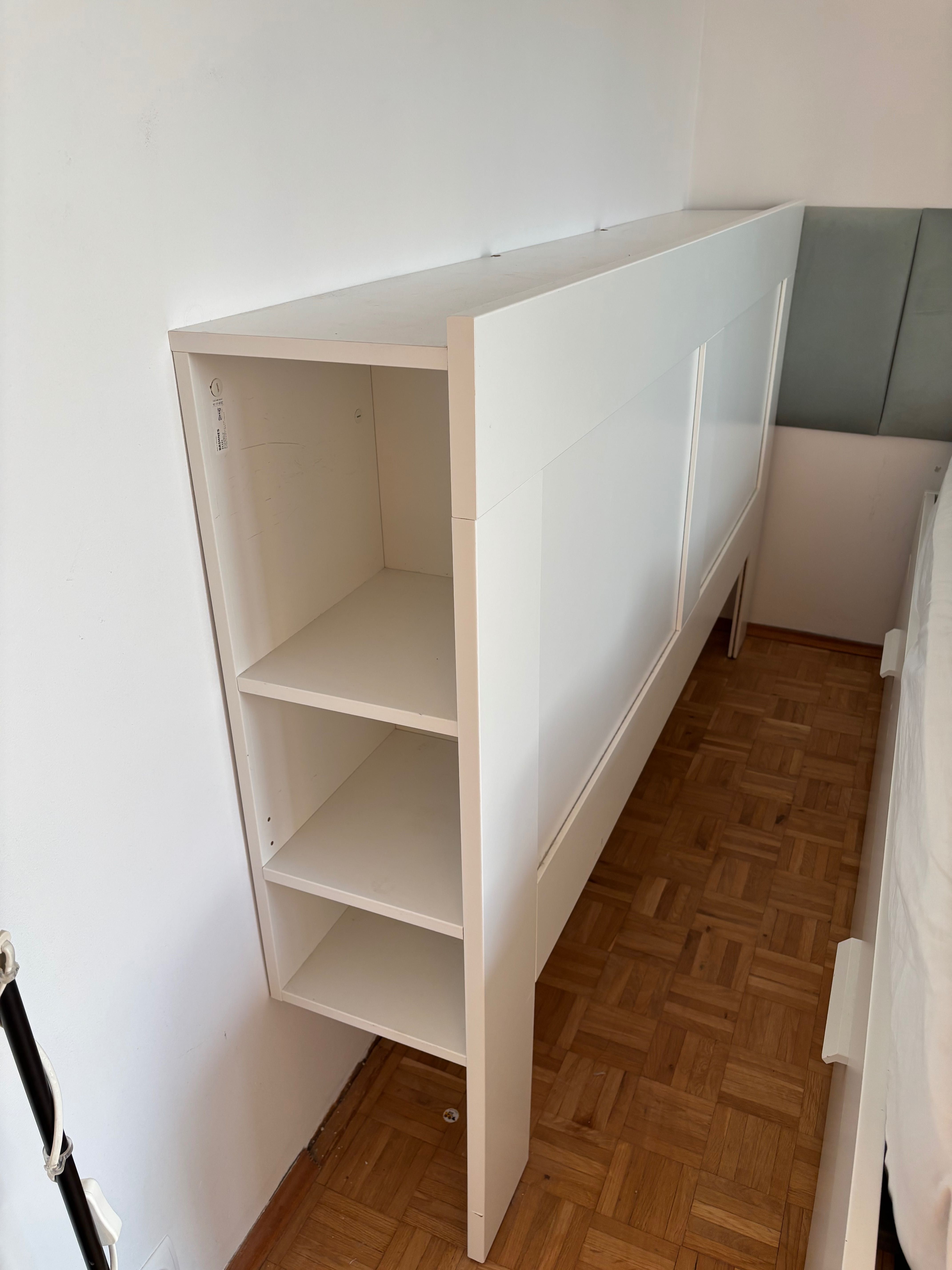 Brimnes IKEA zagłówek ze schowkiem 180 cm
