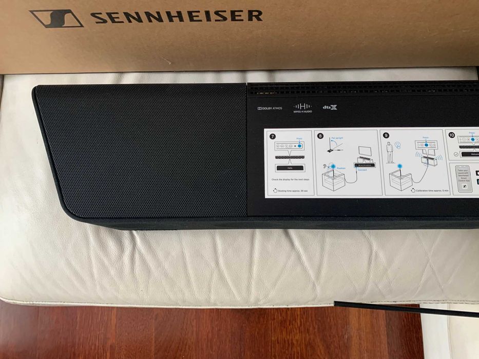 Soundbar Sennheiser Ambeo MAX - kompletny zestaw, gwarancja, idealny!