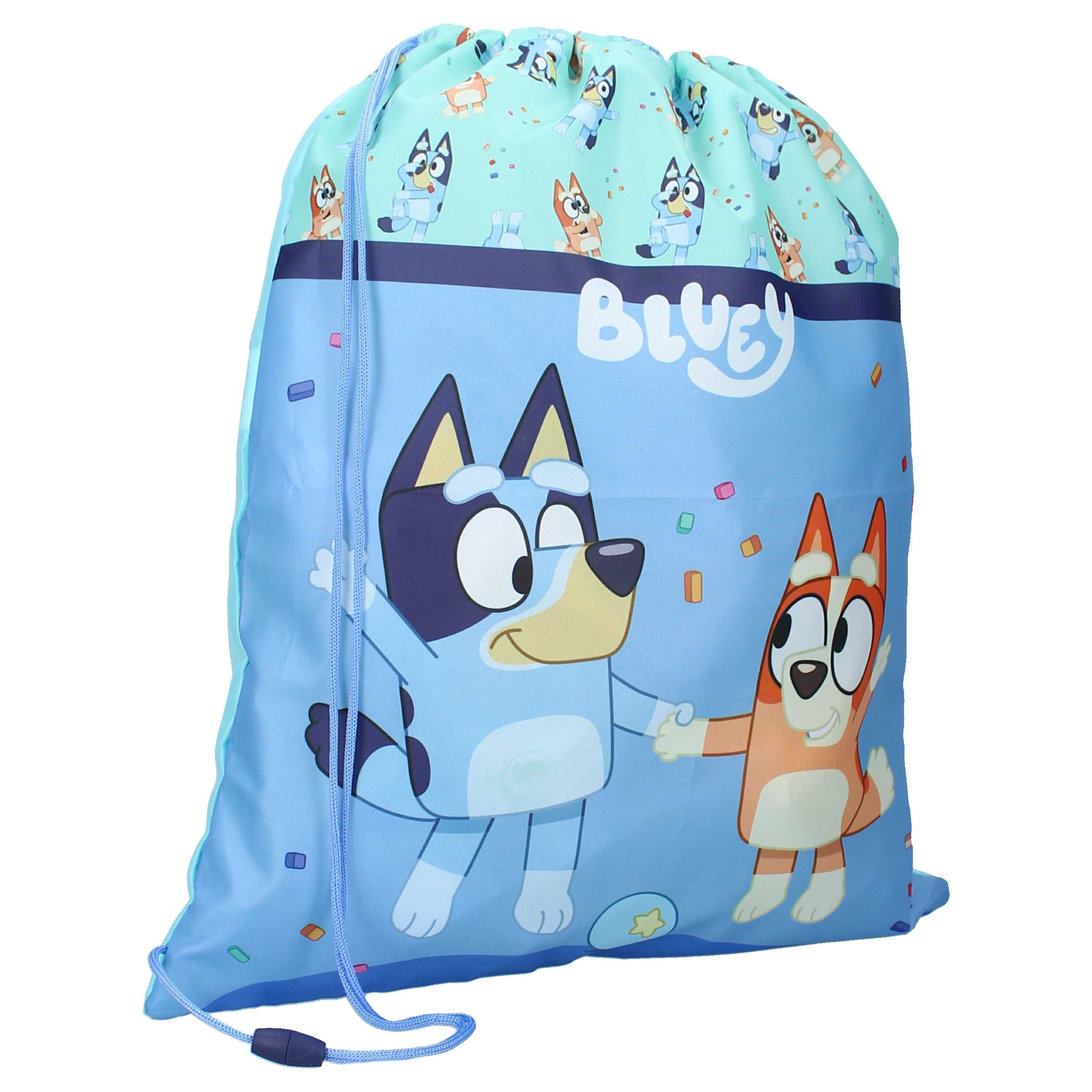Conjunto Bluey (estojo e saco de ginástica) - novo